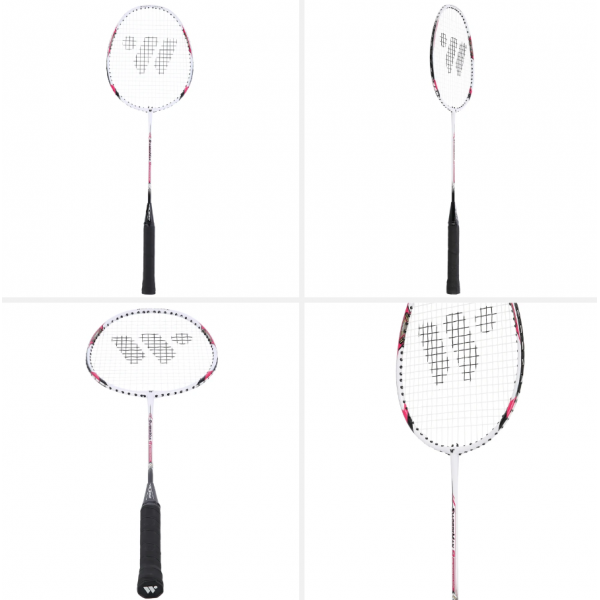 Abisal STEELTEC 9 BADMINTON RACKET RED WISH